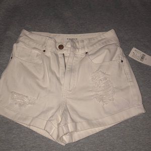 Pacsun high rise jean shorts
